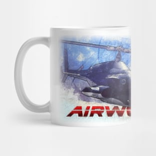 Sketchy Airwolf Mug